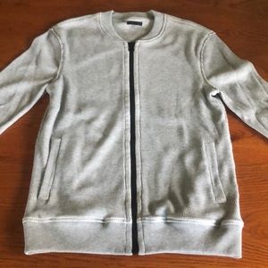 Anthony Thomas Mellilo waffle knit bomber jacket.